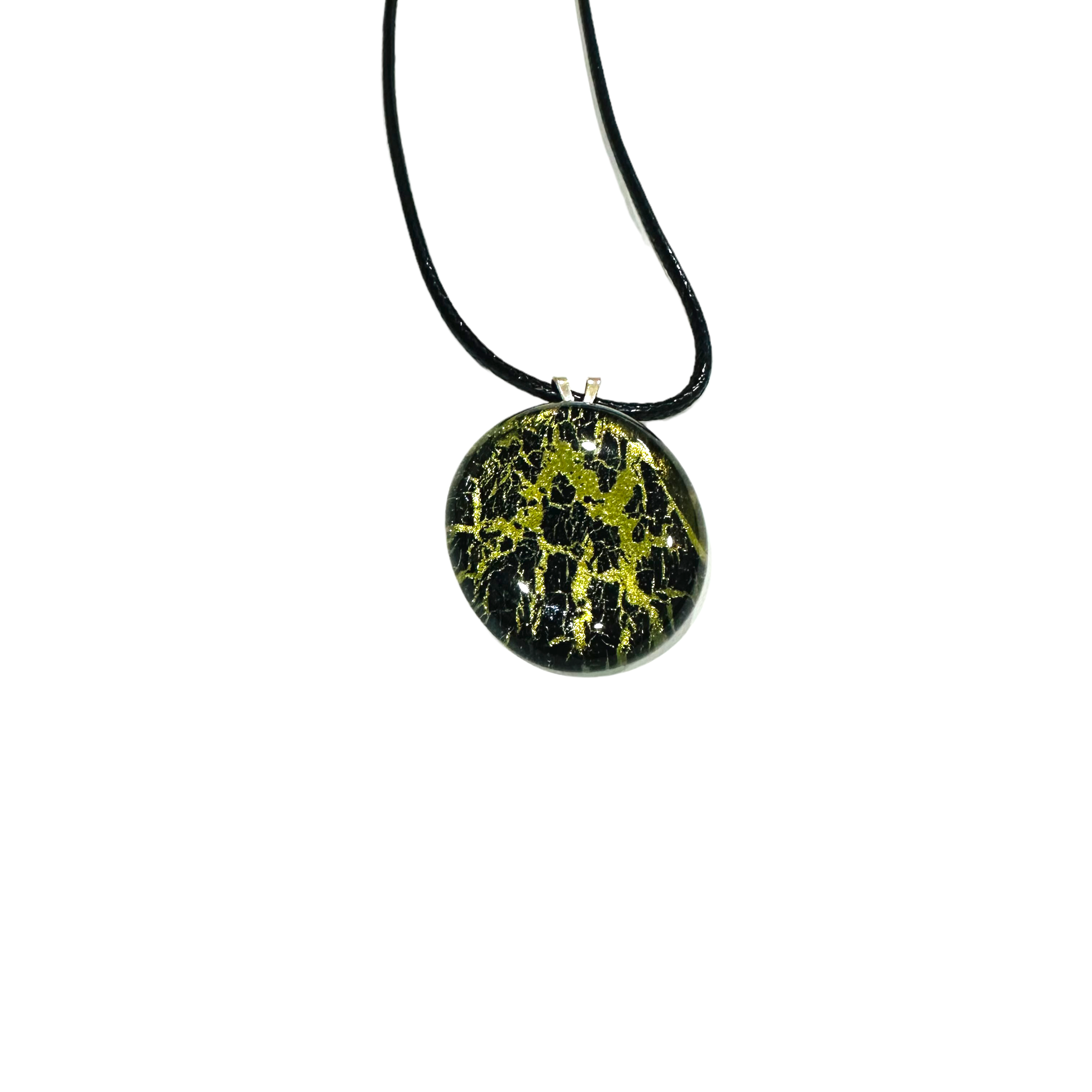 Crackle Polish Necklace - Multiple Options