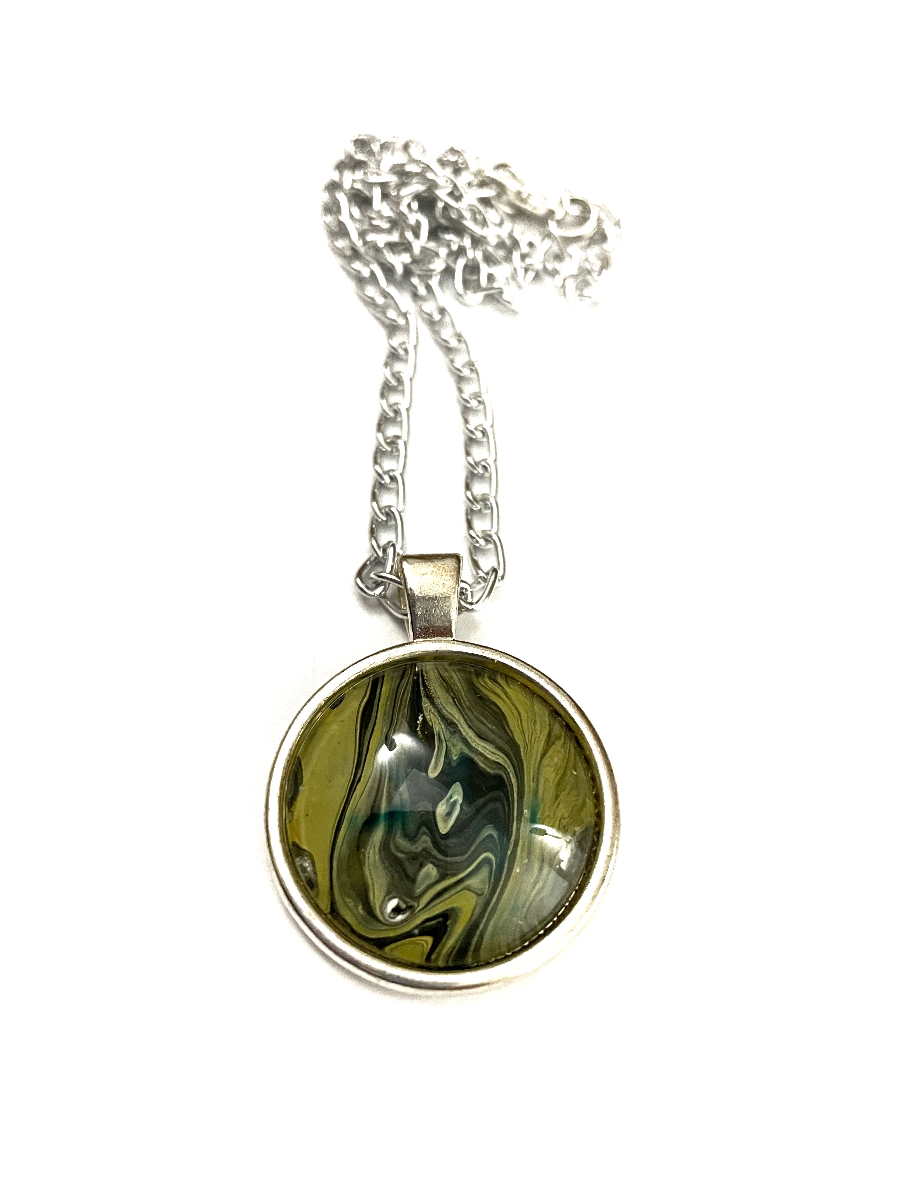 Yellow Acrylic Necklaces