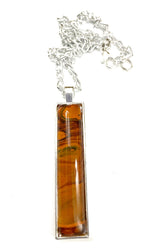 Orange Acrylic Necklaces