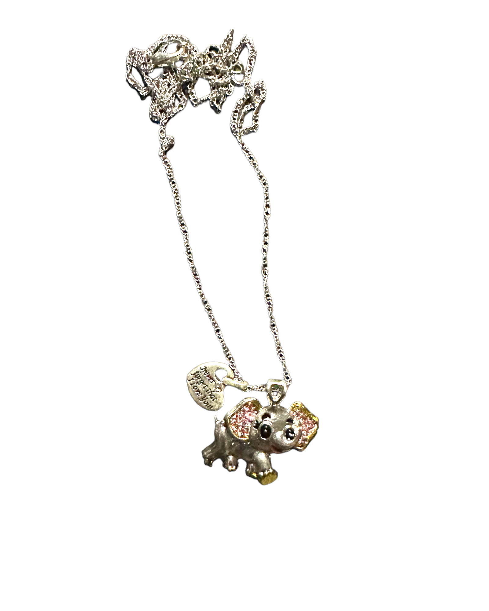 Elephant Pendant Necklace