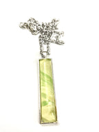 Yellow, Orange and Green Acrylic Necklaces