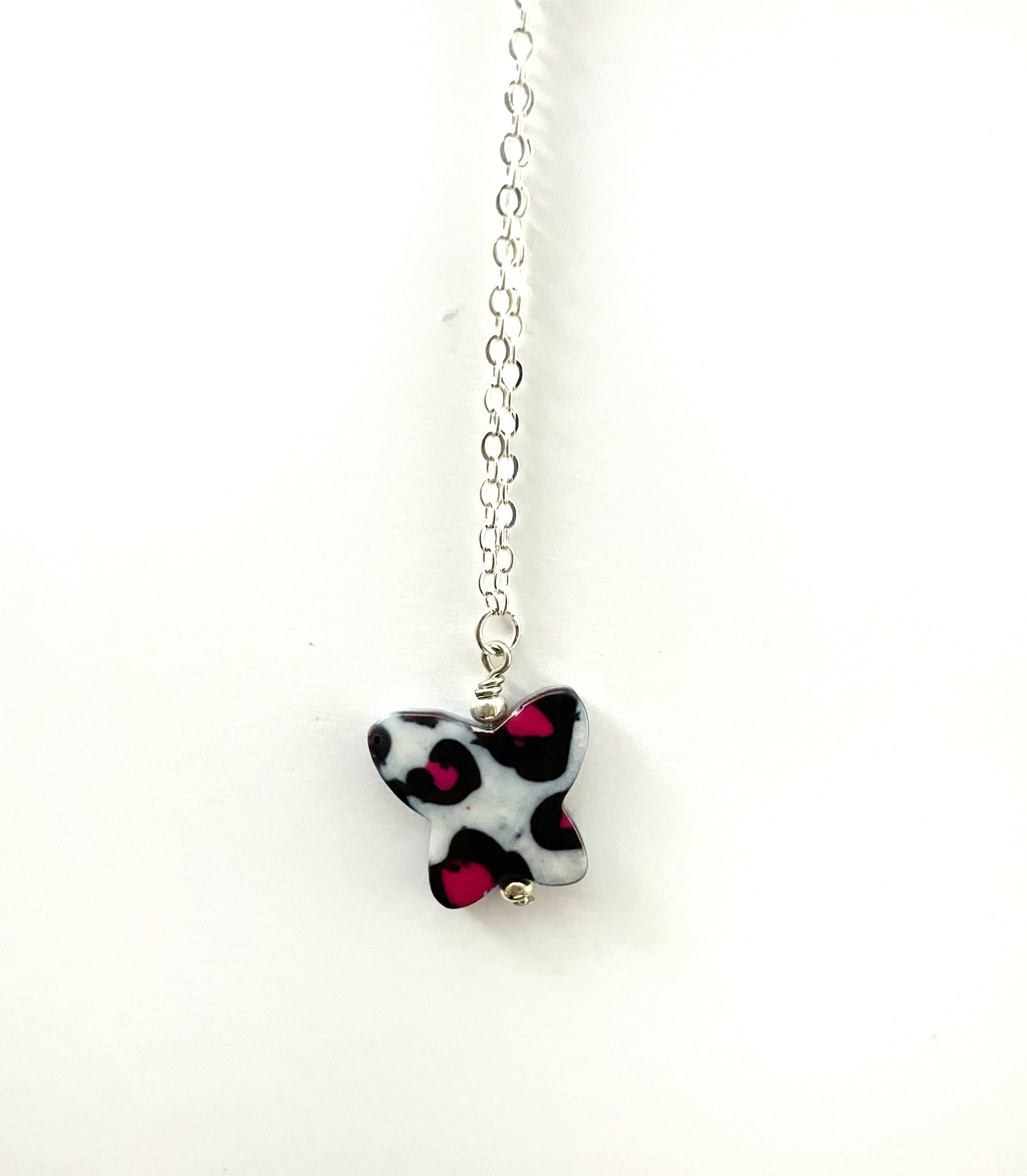 Butterfly Mother Of Pearl Necklace