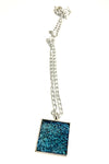 Glitter Square Necklace