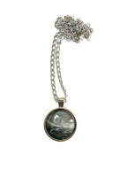 Grey Acrylic Necklaces