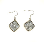 Glitter Metal Earrings