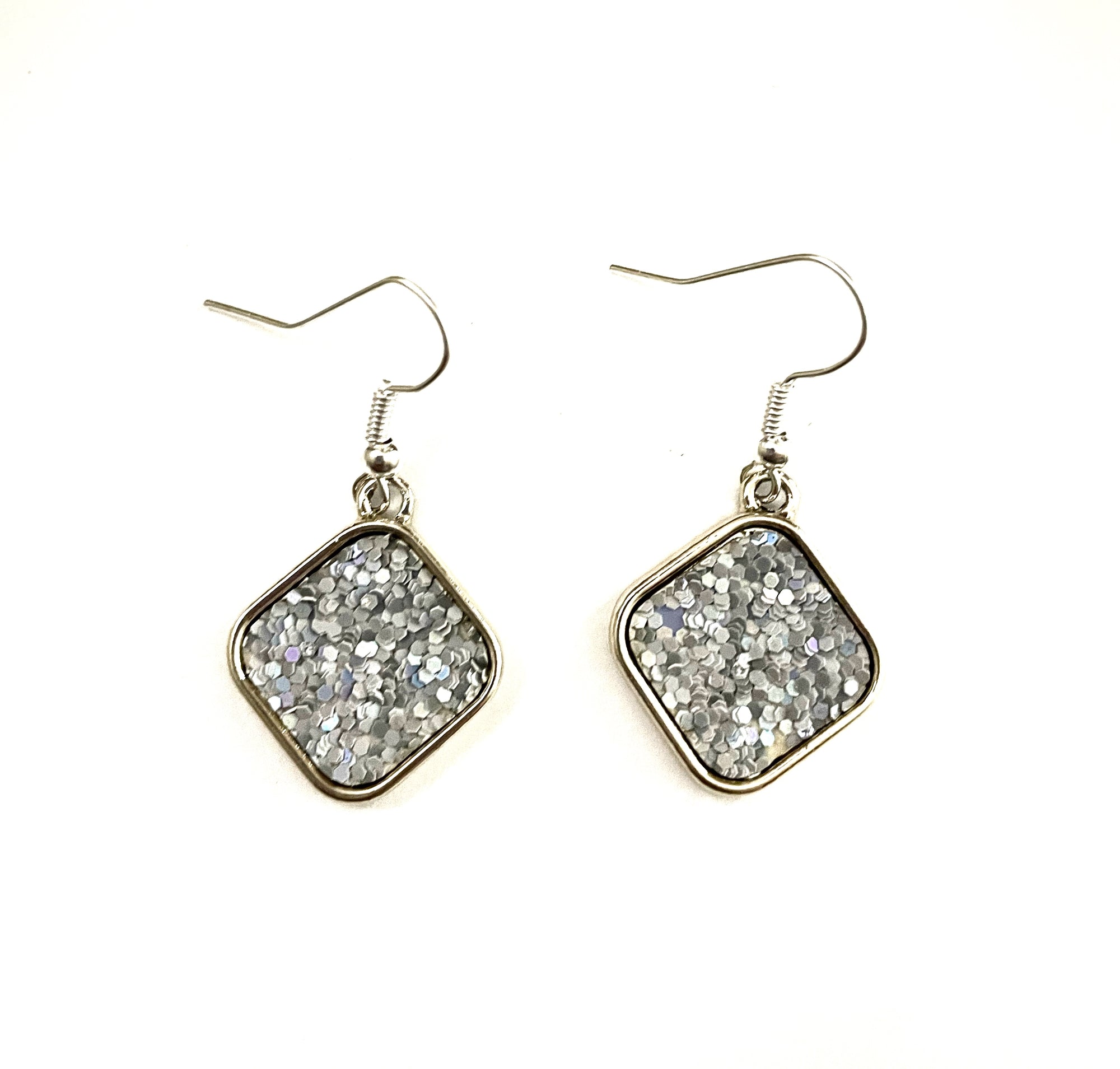 Glitter Metal Earrings