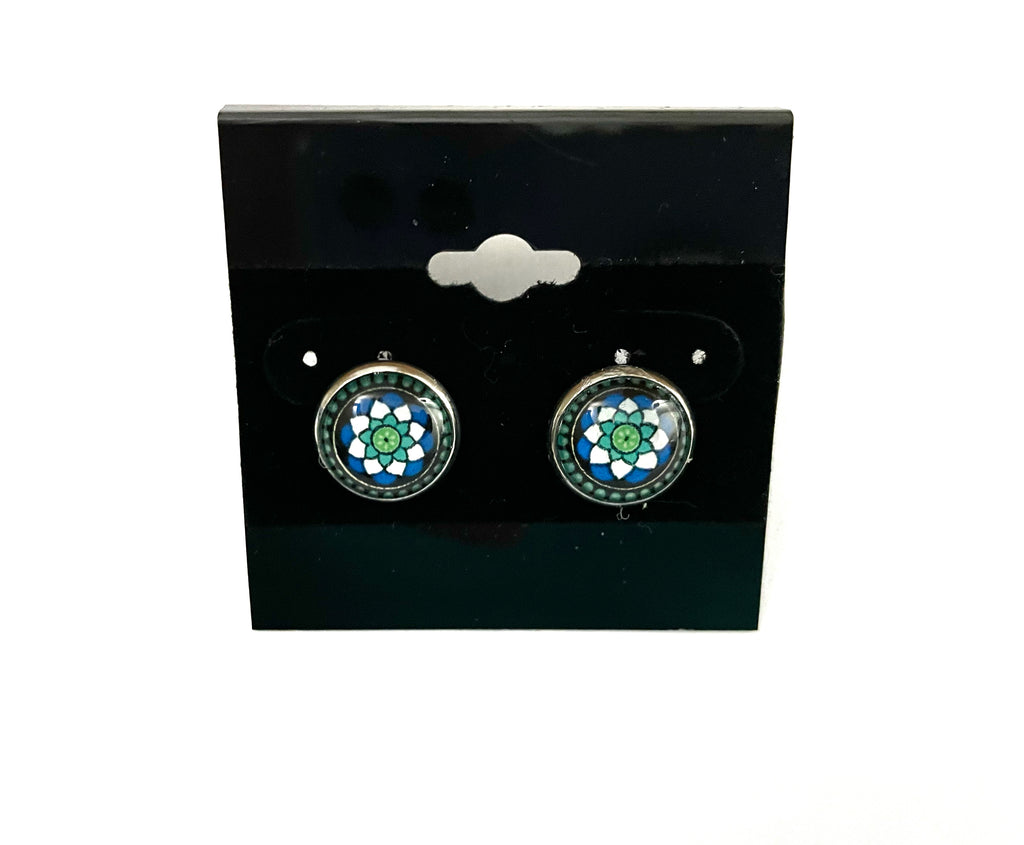Colorful Post Earrings - Multiple Options - Silver Posts