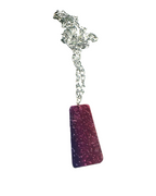 Glitter Acrylic Necklace