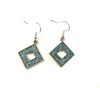 Glitter Metal Earrings