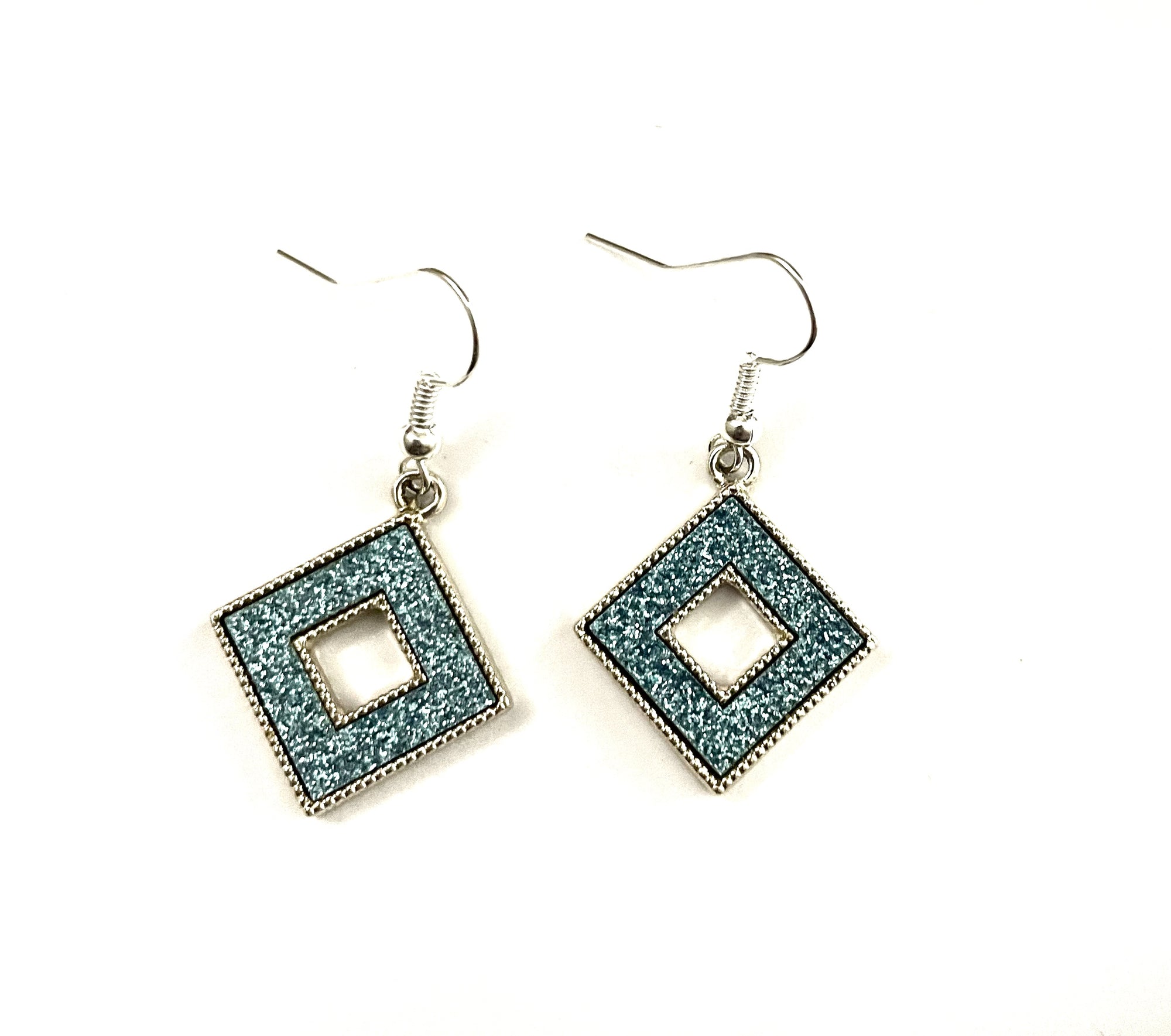 Glitter Metal Earrings