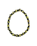 Yellow with Black Stripes Stretchy Bracelet