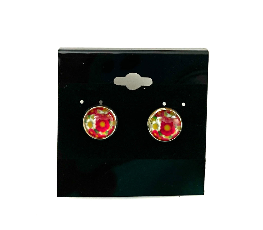 Colorful Post Earrings - Multiple Options - Silver Posts