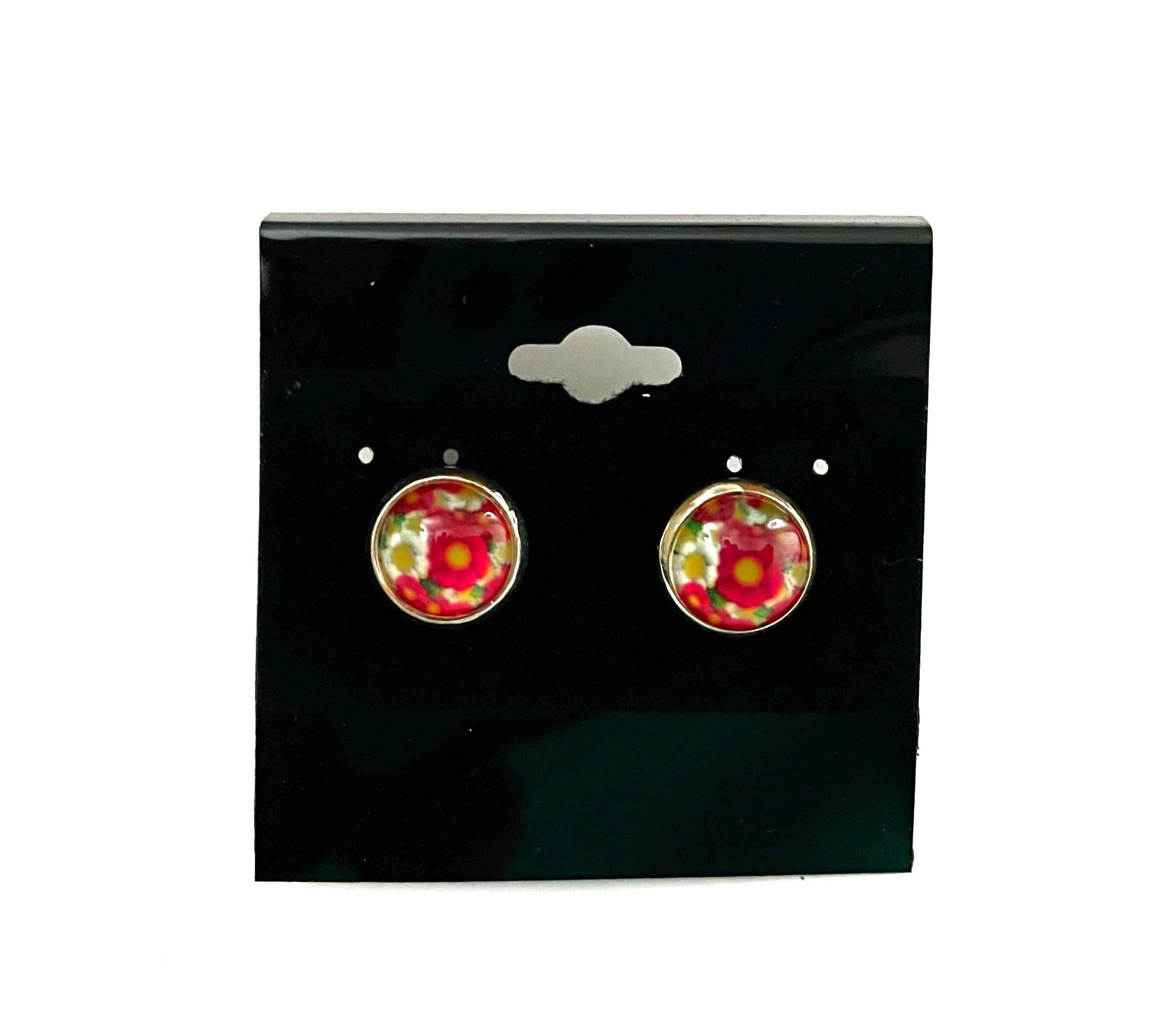 Colorful Post Earrings - Multiple Options - Silver Posts