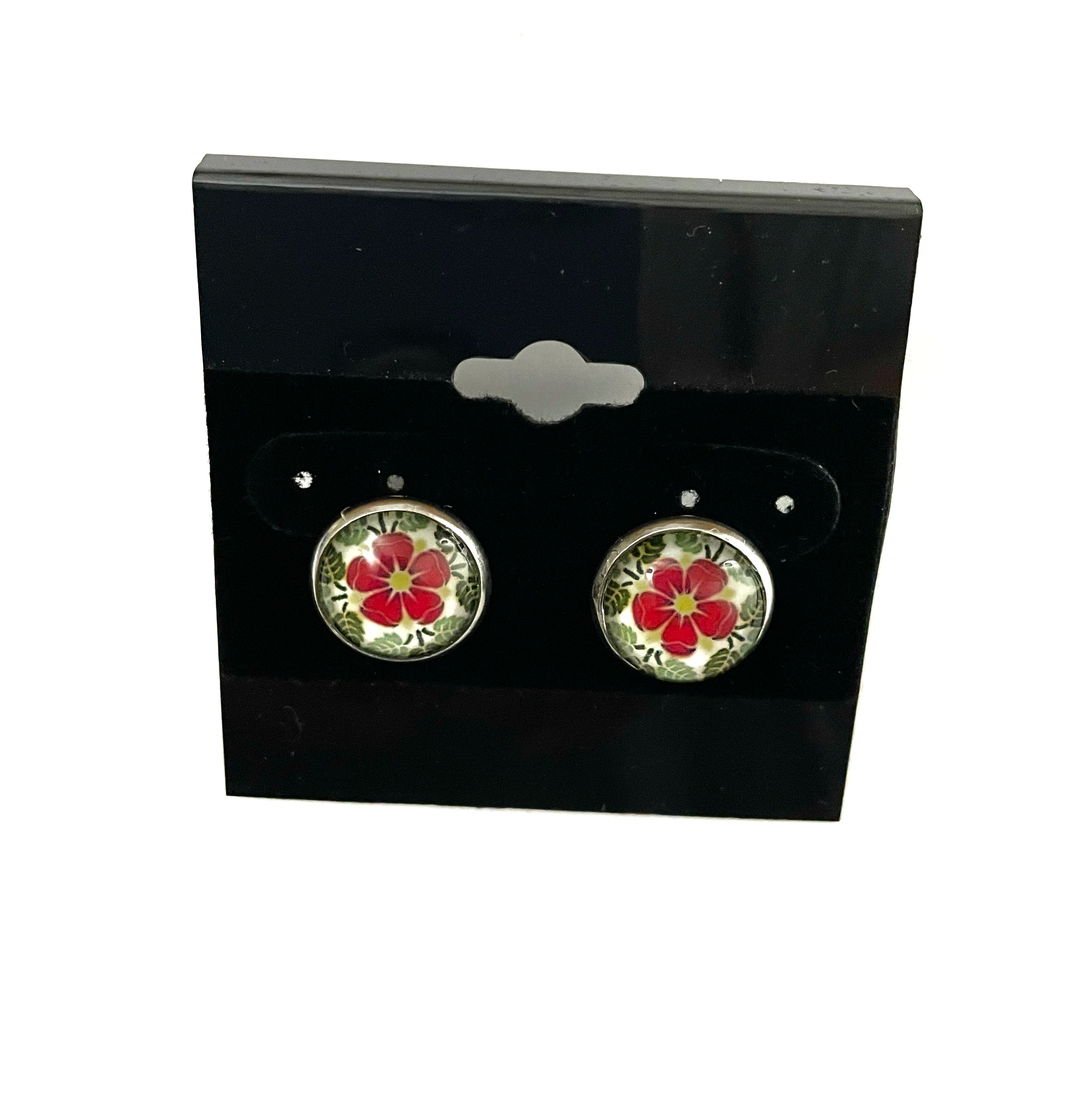Colorful Post Earrings - Multiple Options - Silver Posts