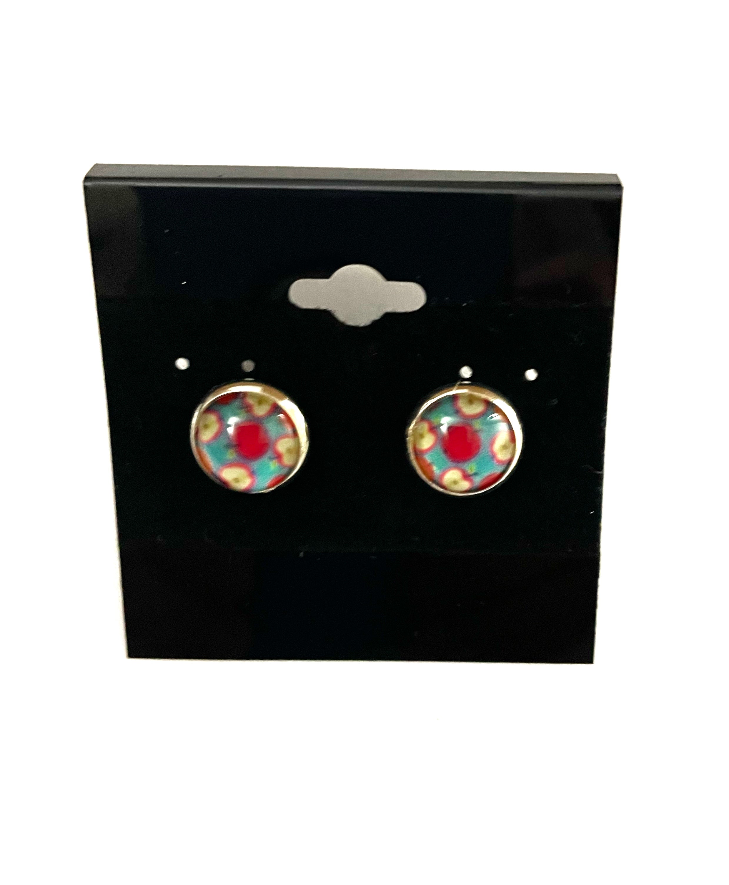 Colorful Post Earrings - Multiple Options - Silver Posts