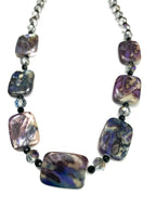 Peacock Color Necklace