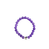 Purple Quartz Stretchy Bracelet