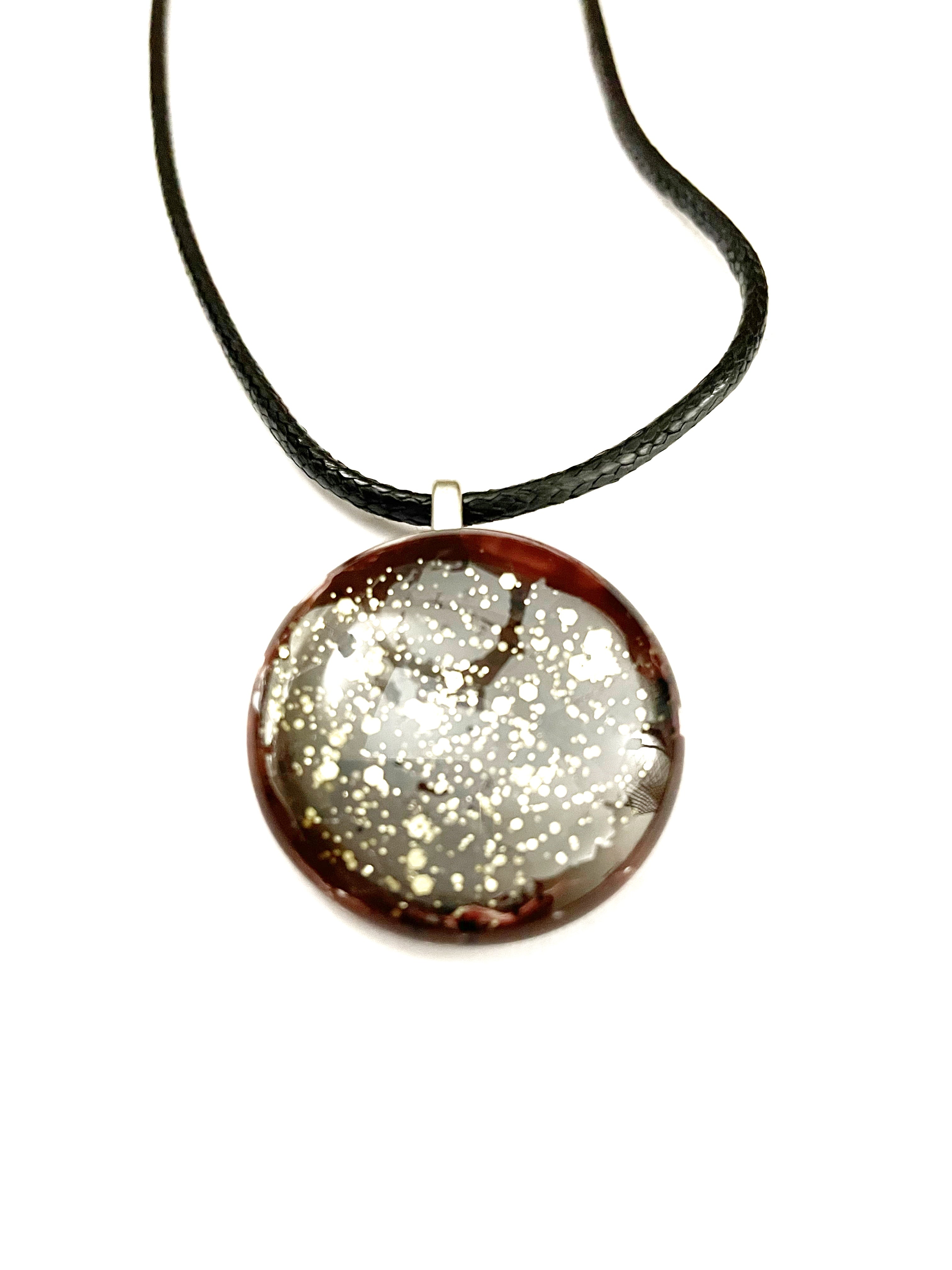Nail Polish with Glitter Necklace - Multiple Options