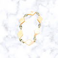Pink Diamond Mother of Pearl Bracelet