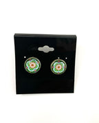 Colorful Post Earrings - Multiple Options - Silver Posts