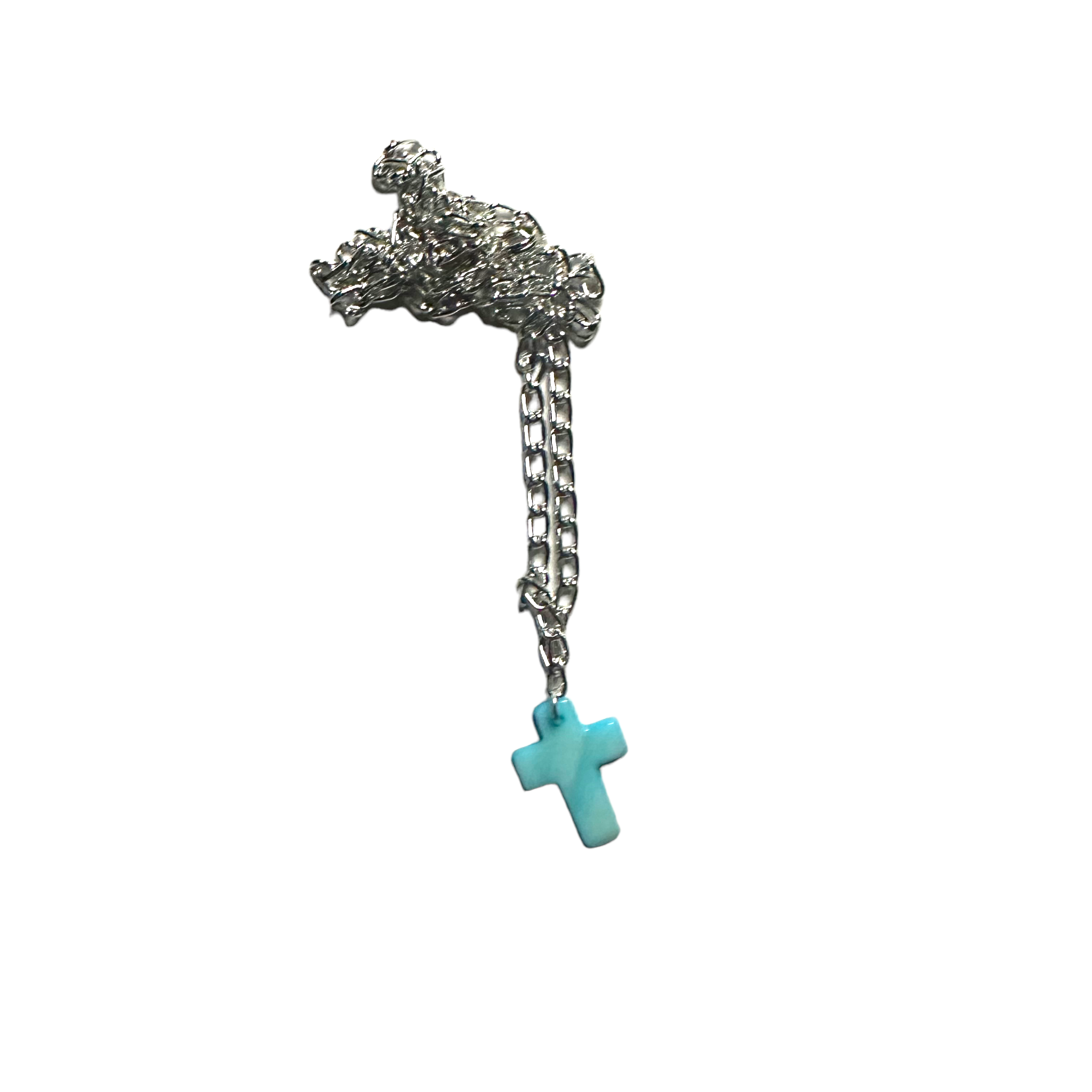 Mother of Pearl Cross Necklace