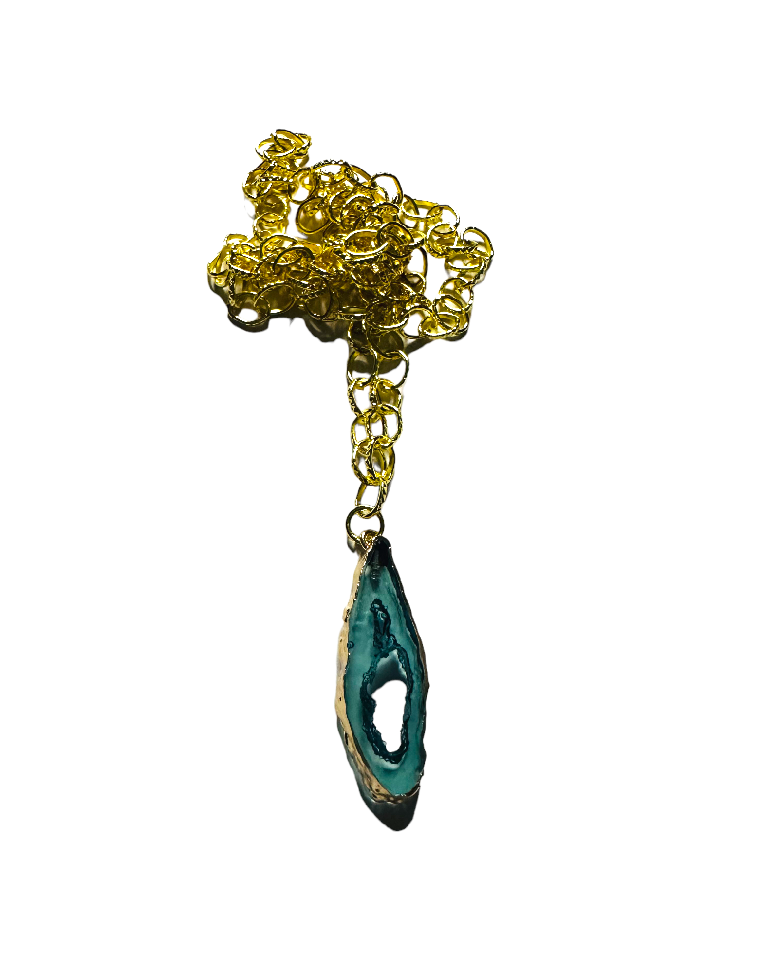 Druzy Resin Necklace
