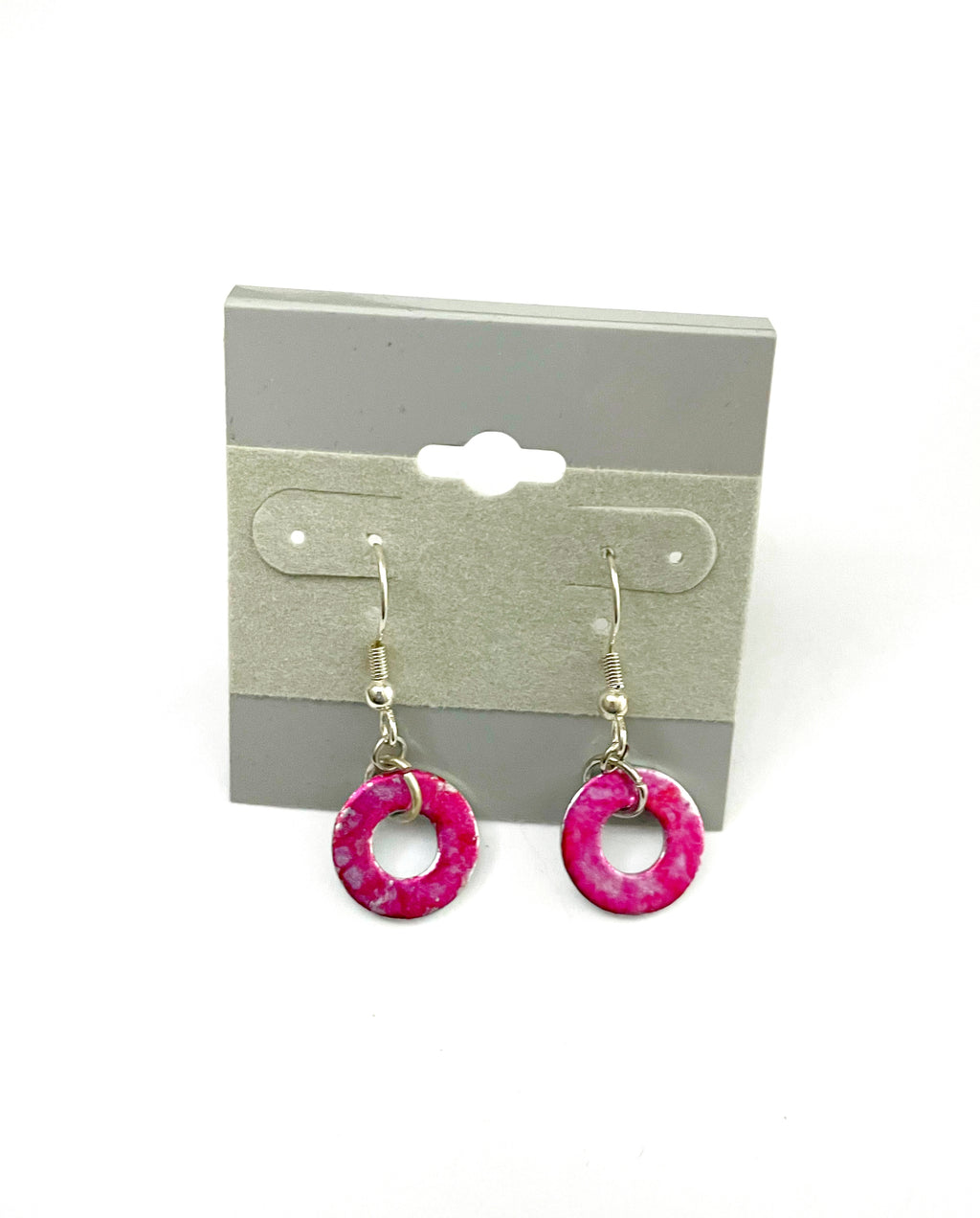 Magenta Bracelet, Earring and Necklace Set