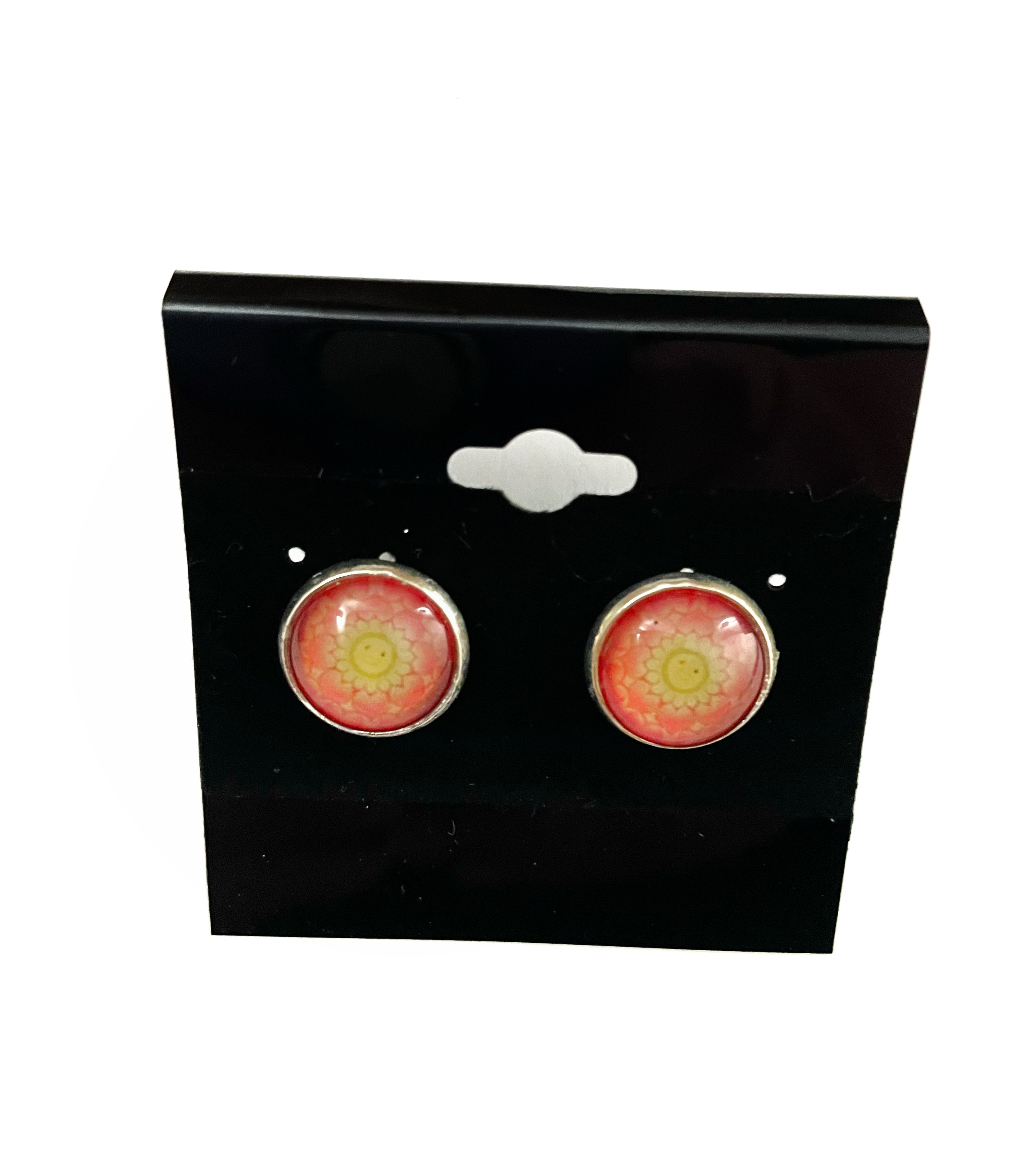Colorful Post Earrings - Multiple Options - Silver Posts