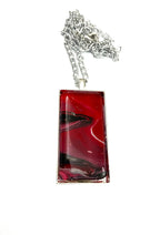 Red Acrylic Necklaces