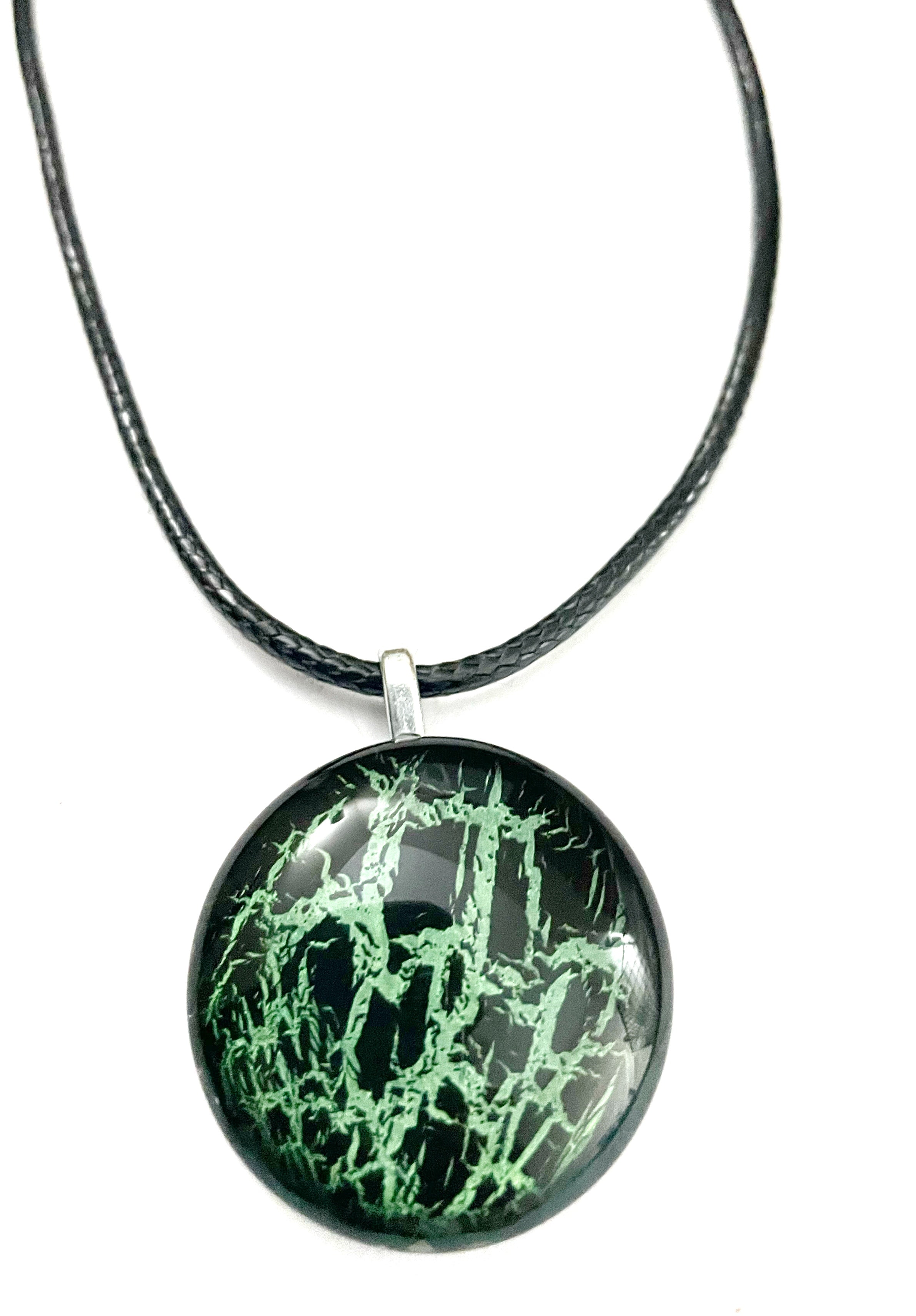 Crackle Polish Necklace - Multiple Options