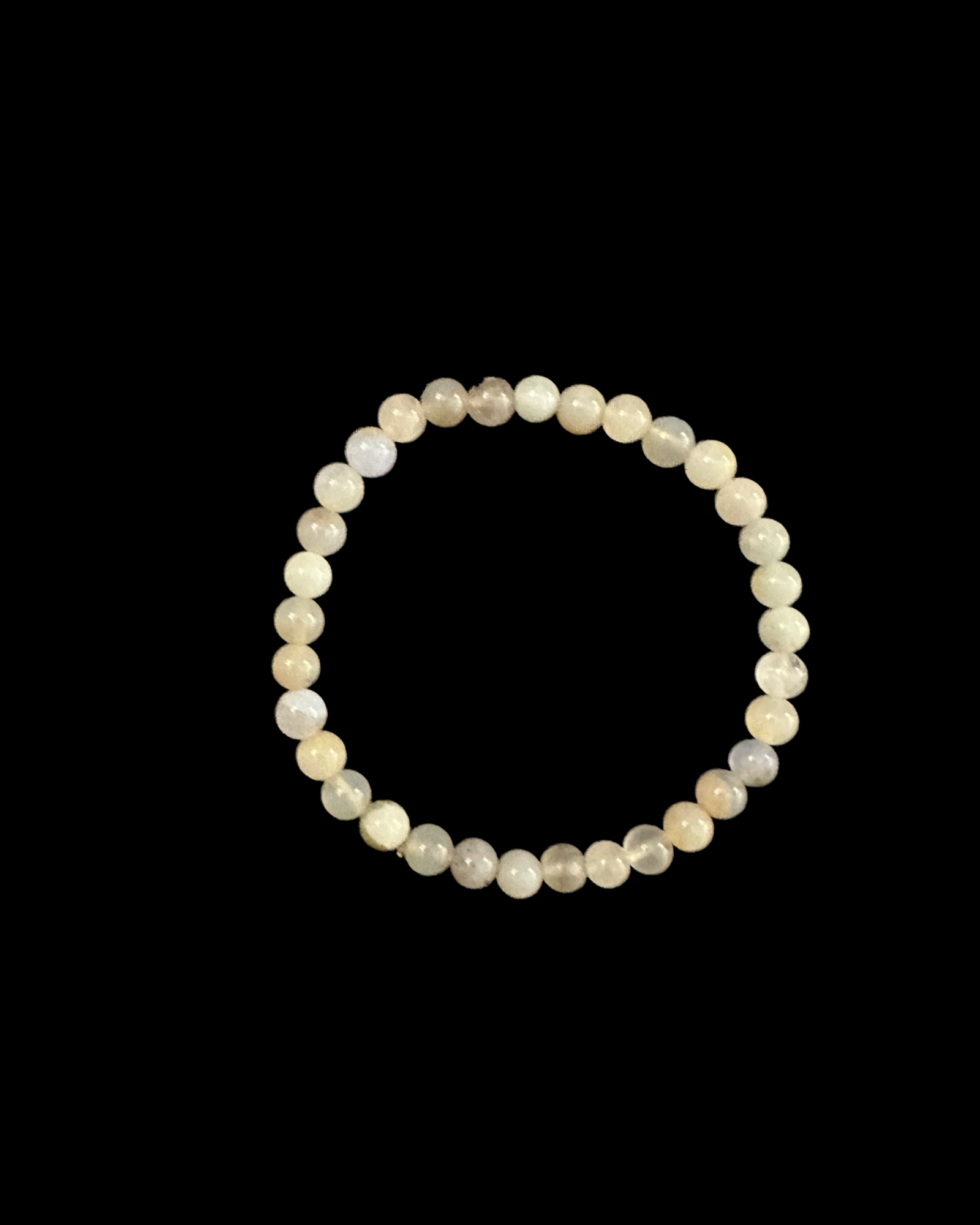 Neutral Quartz Stretchy Bracelet