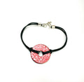 Magenta Bracelet and Necklace Set