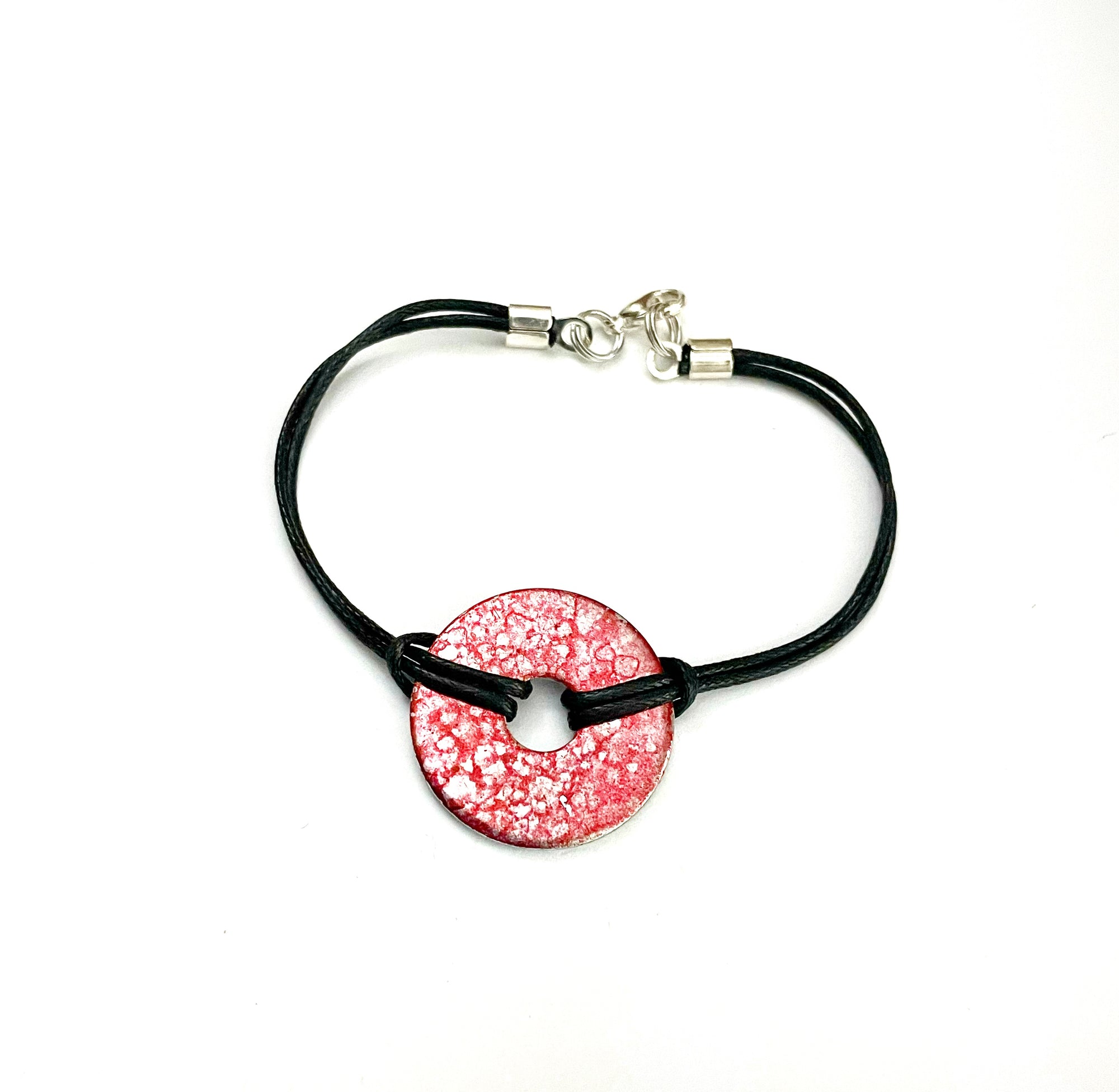 Magenta Bracelet and Necklace Set