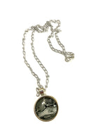 Grey Acrylic Necklaces