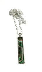 Red and Green Acrylic Necklaces