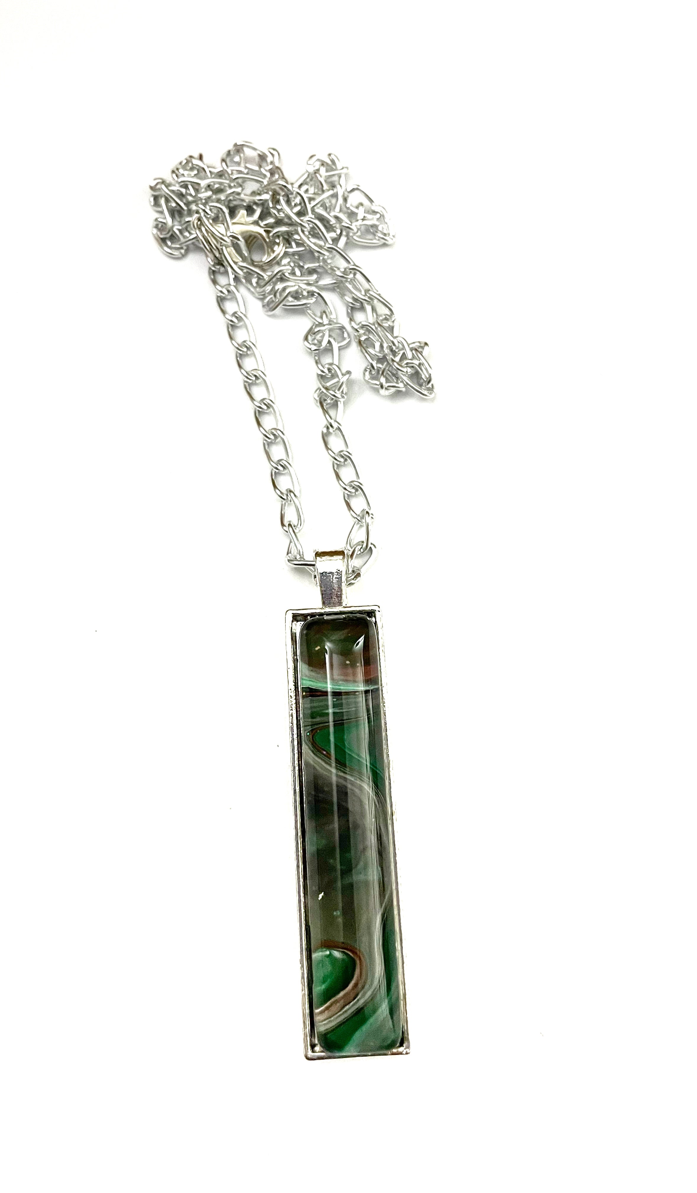 Red and Green Acrylic Necklaces