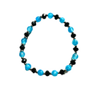 Ocean Blue Stretchy Bracelet