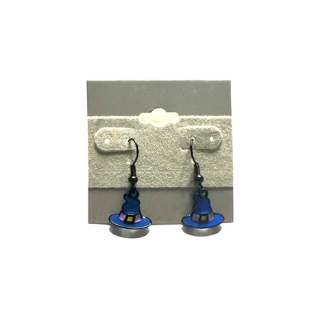 Witch’s Hat Charm Earrings
