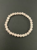 Pale Rose Quartz Stretchy Bracelet