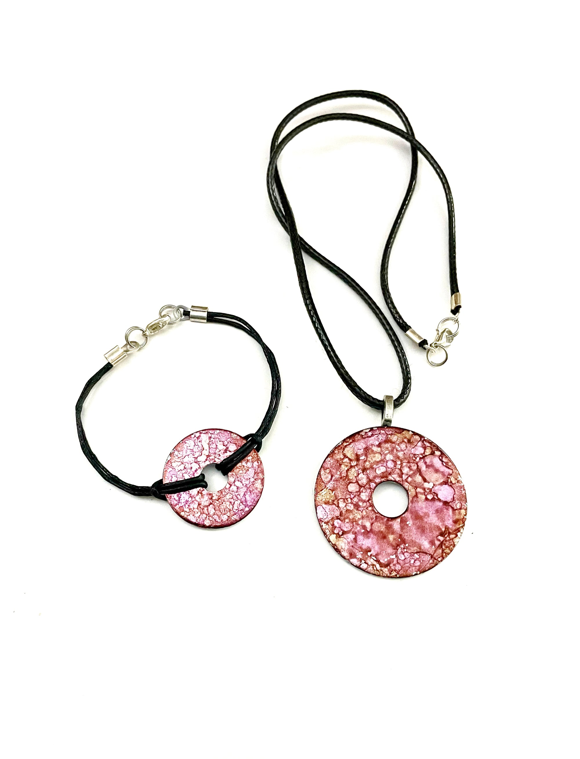Current  Bracelet and Necklace Set