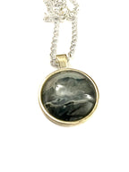 Grey Acrylic Necklaces