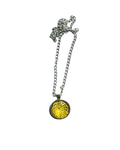 Cheetah Print Pendant Necklace