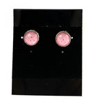 10mm Silver Post Earrings