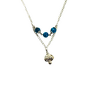Silver Earring and Necklace Set