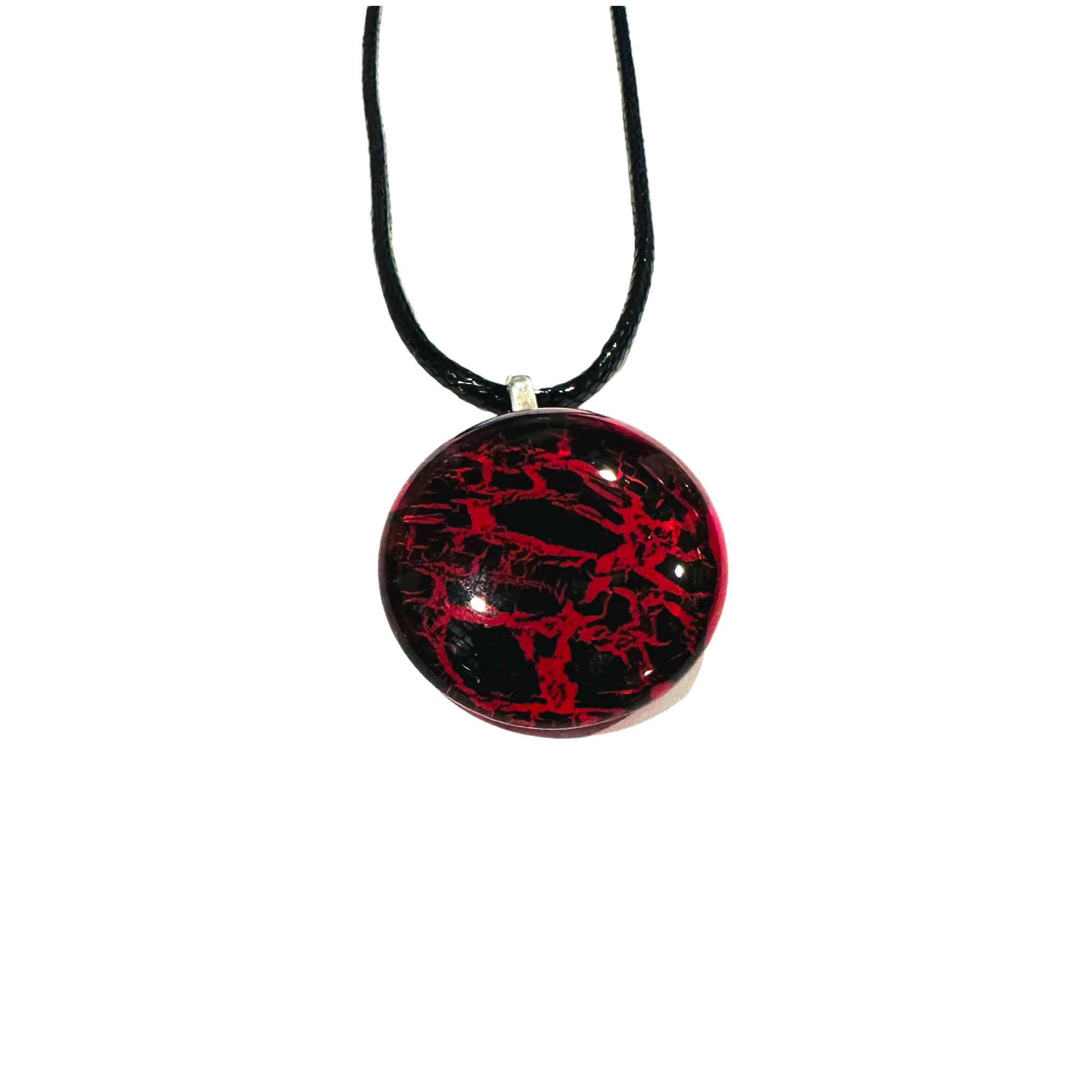 Crackle Polish Necklace - Multiple Options