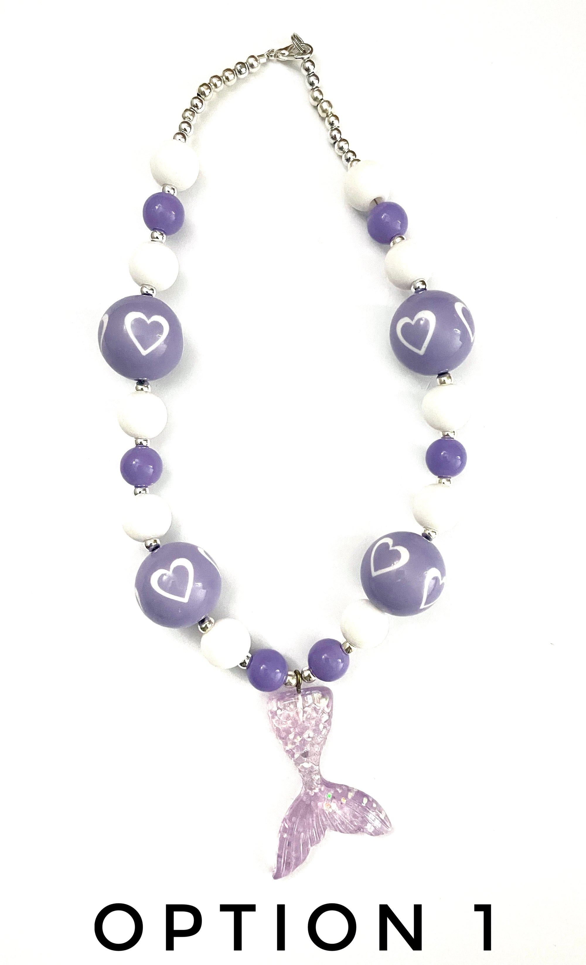 Mermaid Tail Necklace - Resin