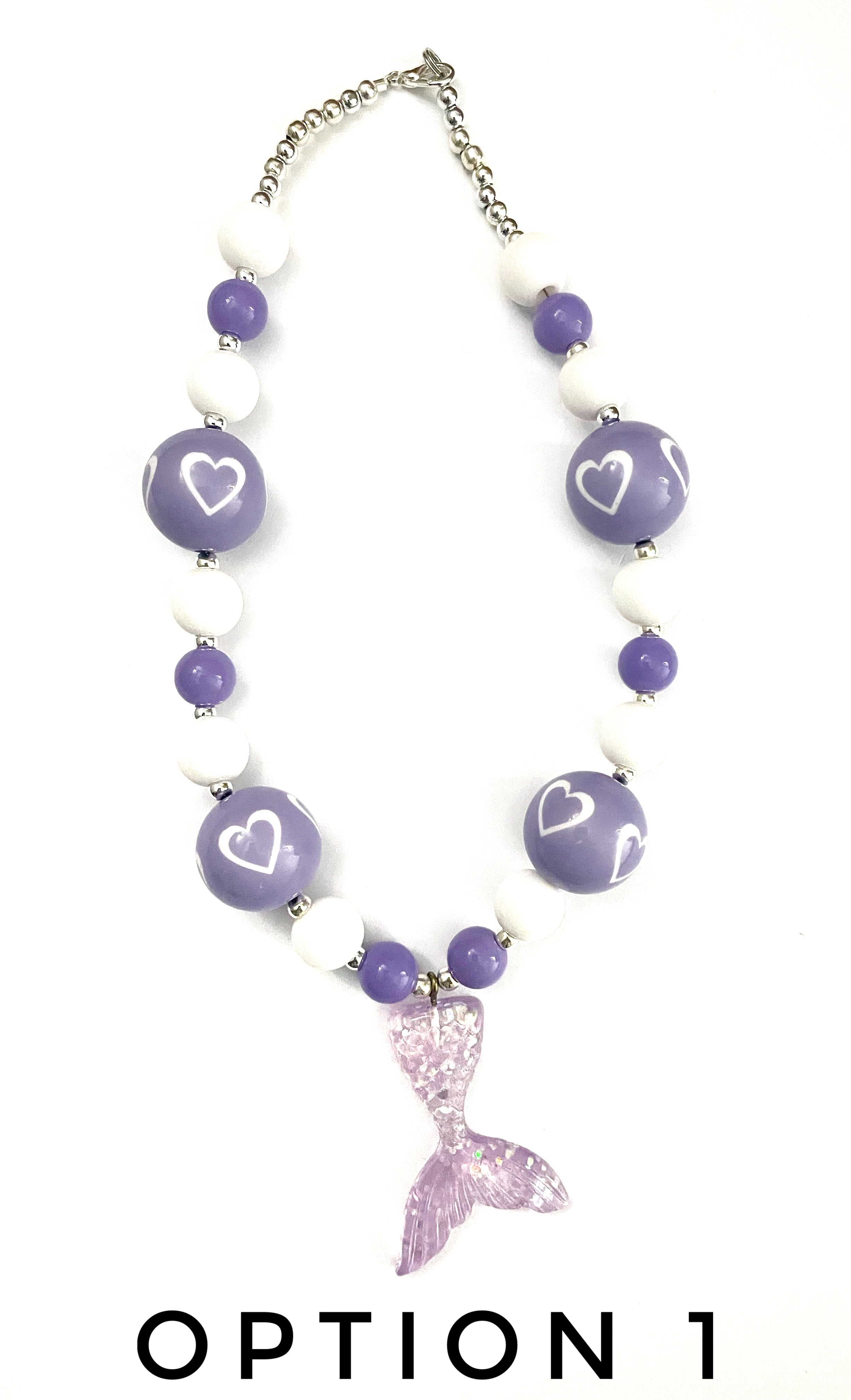 Mermaid Tail Necklace - Resin