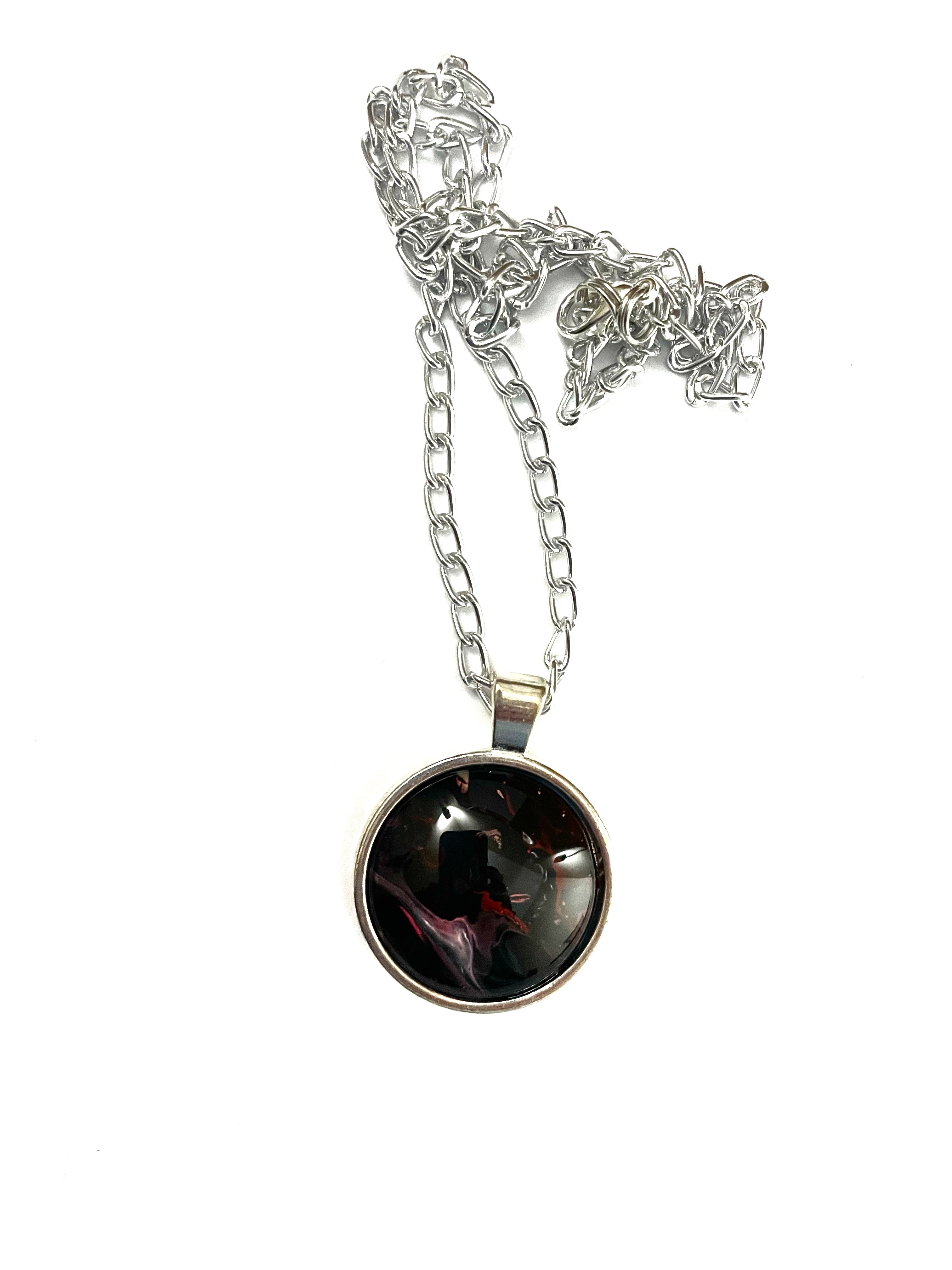 Red Acrylic Necklaces