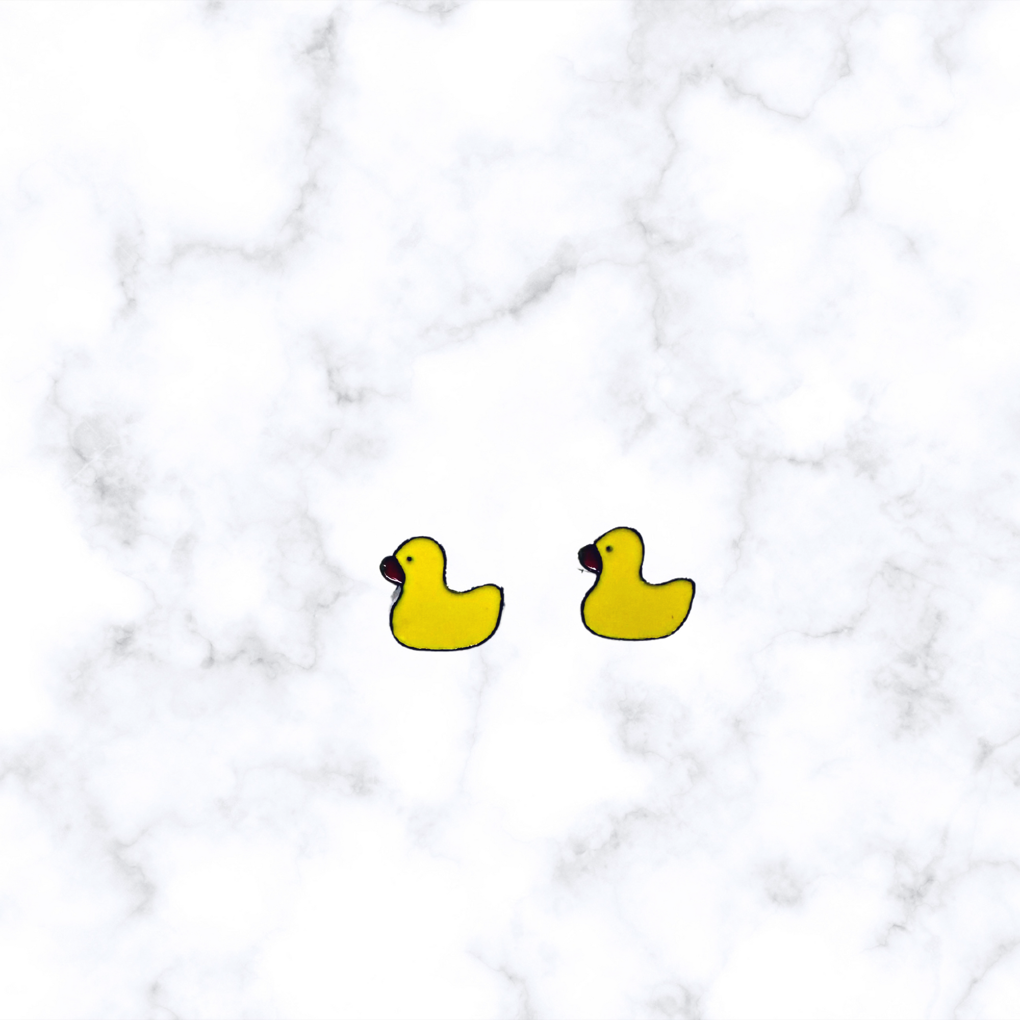 Duck Post Earrings