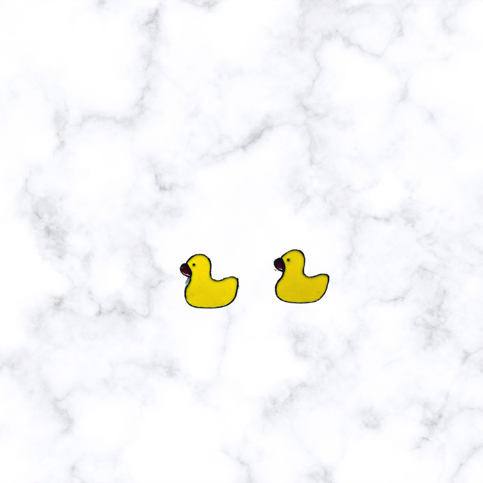 Duck Post Earrings